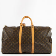 Shop authentic Louis Vuitton Keepall 55 Monogram Travel Bag on Labellov.com.
