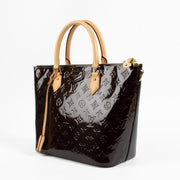 Shop the authentic Louis Vuitton Amarante Monogram Vernis Montebello Bag on Labellov.com !
