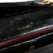 Shop the authentic Chanel Vintage Black Lambskin Flap Bag on Labellov.com !