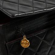 Shop the authentic Chanel Vintage Black Lambskin Flap Bag on Labellov.com !