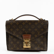 Shop the authentic Louis Vuitton Vintage Monogram Monceau 28 Bag on Labellov.com !