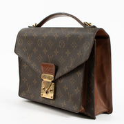 Shop the authentic Louis Vuitton Vintage Monogram Monceau 28 Bag on Labellov.com !