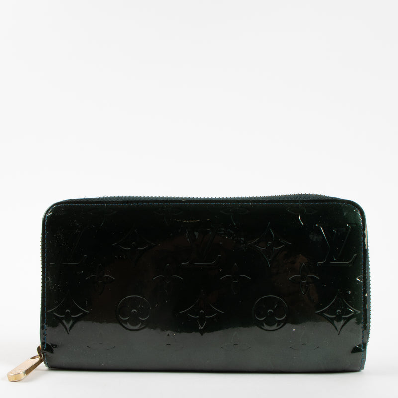 Louis Vuitton Indigo Monogram Vernis Zippy Wallet
