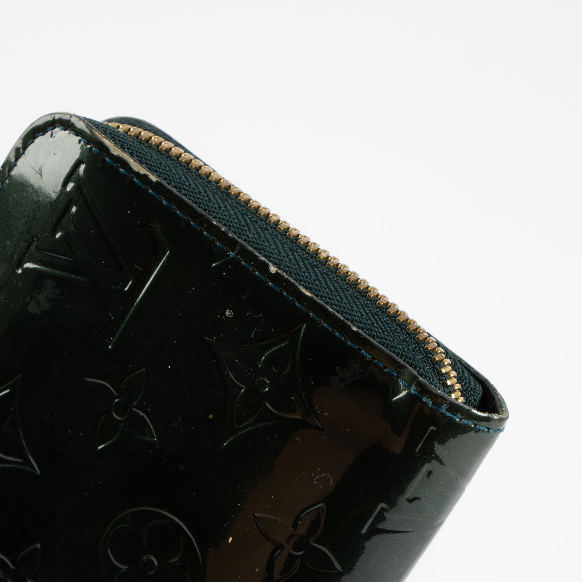 Louis Vuitton Indigo Monogram Vernis Zippy Wallet