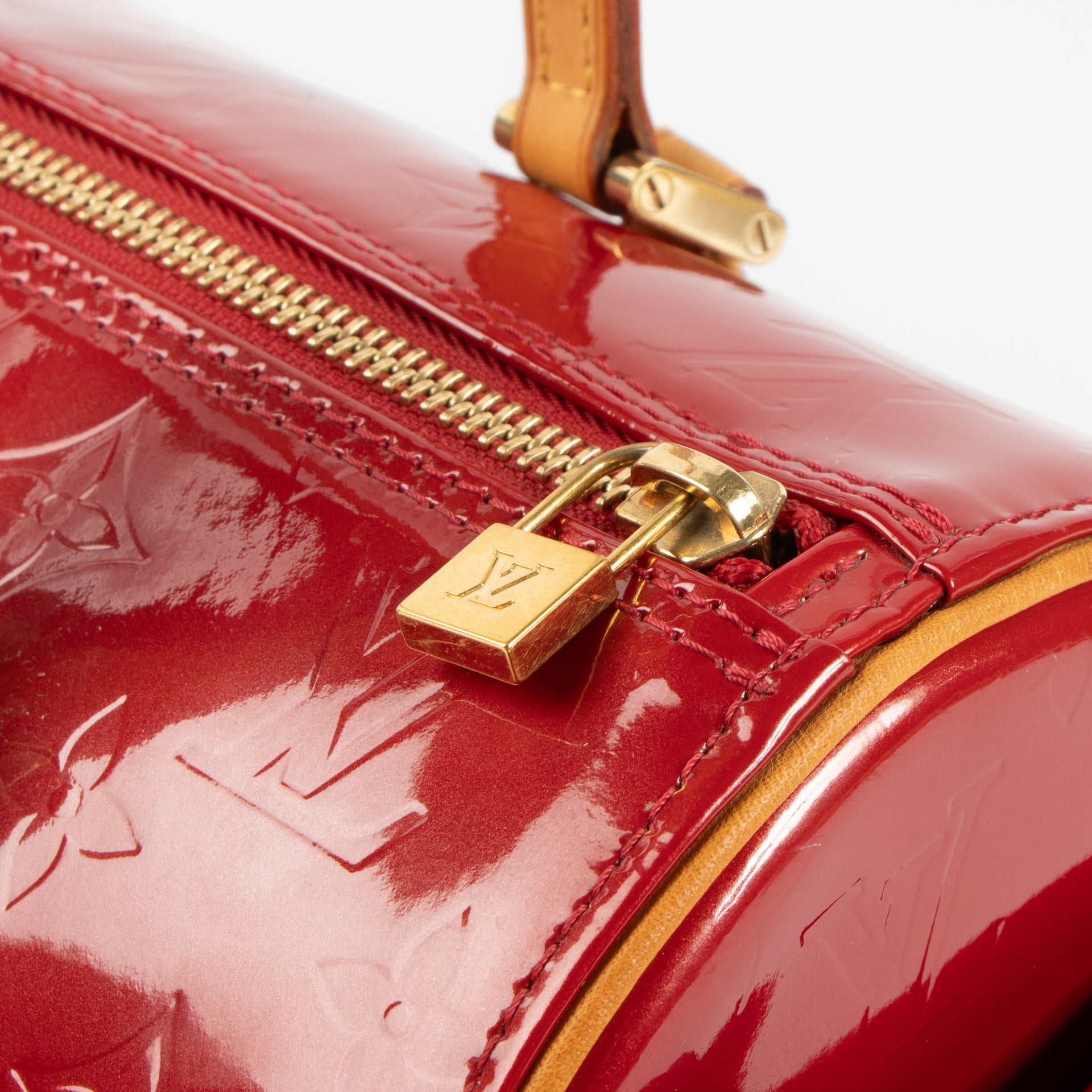Louis Vuitton Pomme d'Amour Monogram Vernis Belford Bag