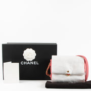 Shop the authentic Chanel Pink Heart Classic Flap Bag on Labellov.com !