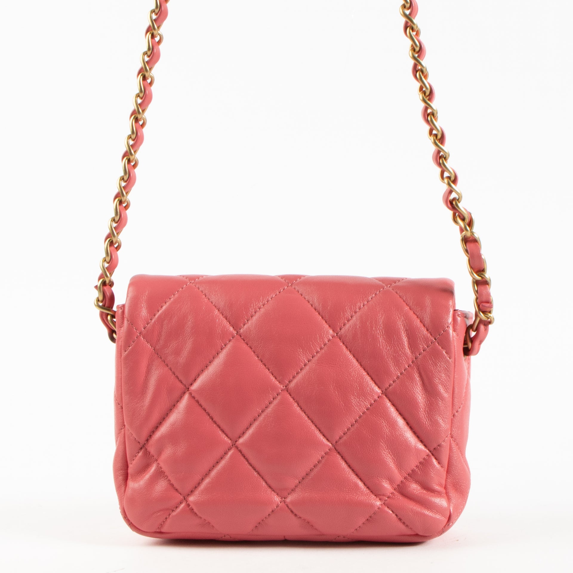 Shop the authentic Chanel Pink Heart Classic Flap Bag on Labellov.com !