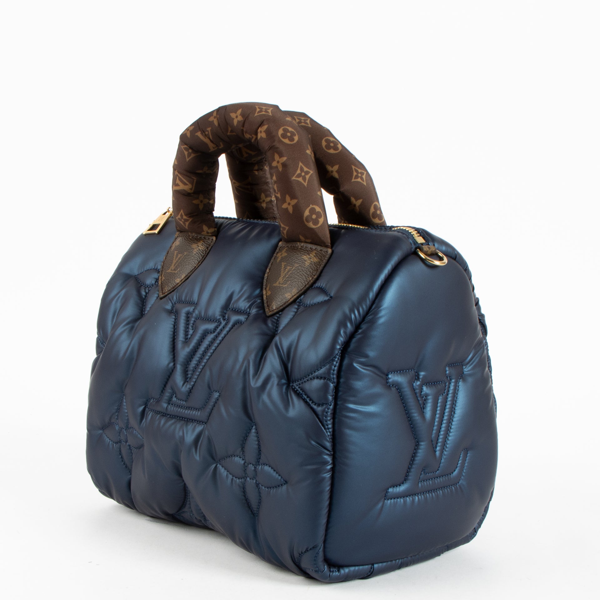 Shop this authentic Louis Vuitton Blue Monogram Pillow Crossbody pre-loved on Labellov.com