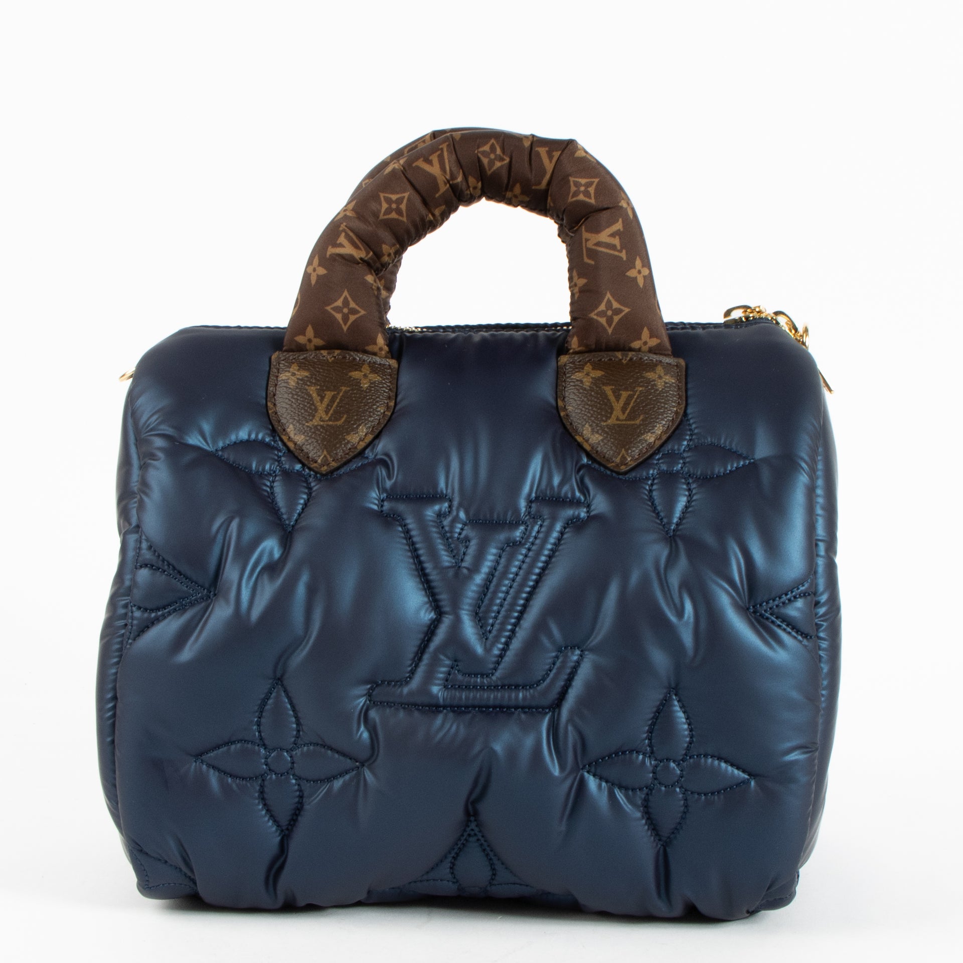Shop this authentic Louis Vuitton Blue Monogram Pillow Crossbody pre-loved on Labellov.com