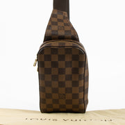 Shop this authentic Louis Vuitton Damier ebene Geronimos Belt bag pre-loved on Labellov.com
