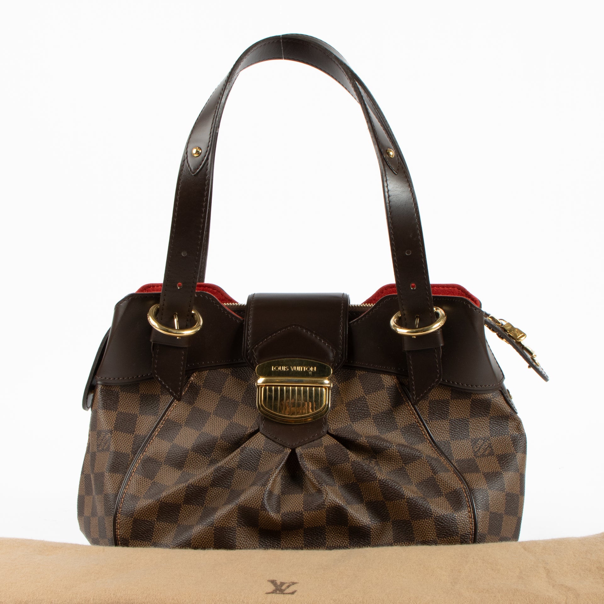 Shop this authentic Louis Vuitton Damier Ebene Sistina PM Bag pre-loved on Labellov.com