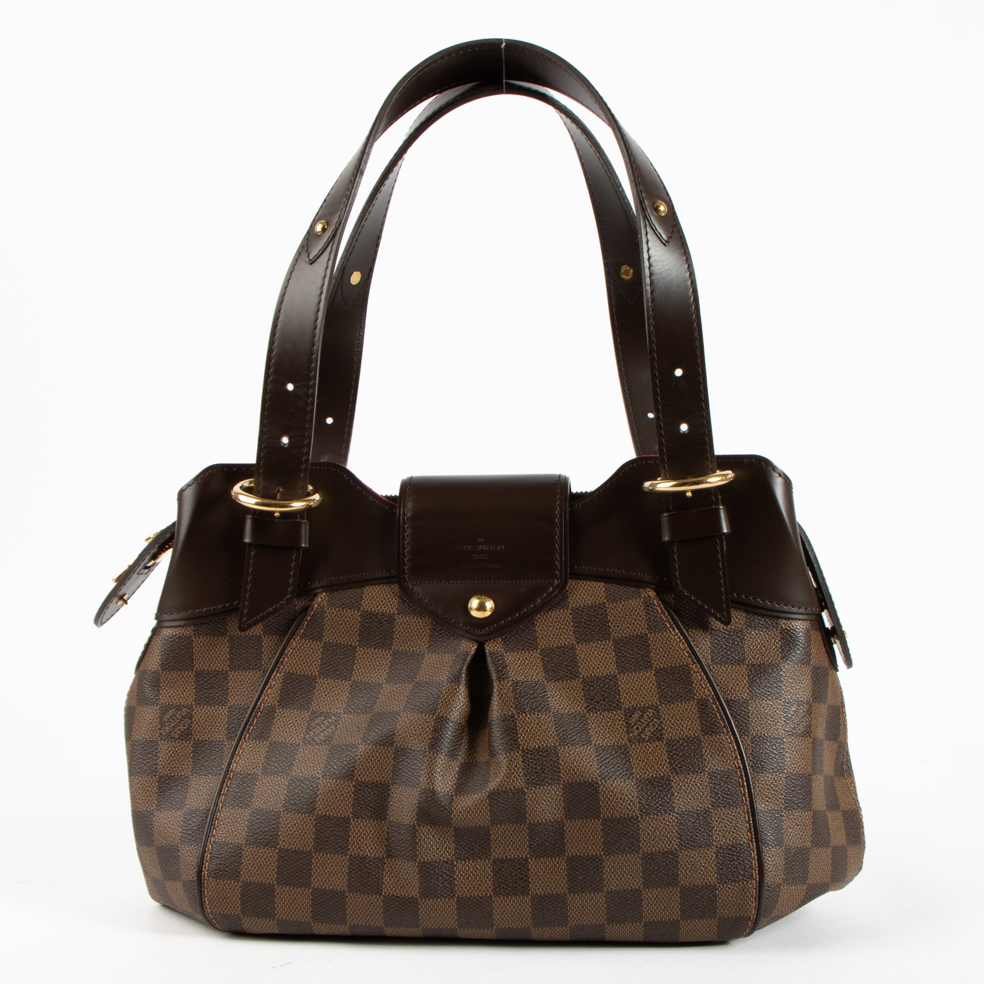 Shop this authentic Louis Vuitton Damier Ebene Sistina PM Bag pre-loved on Labellov.com