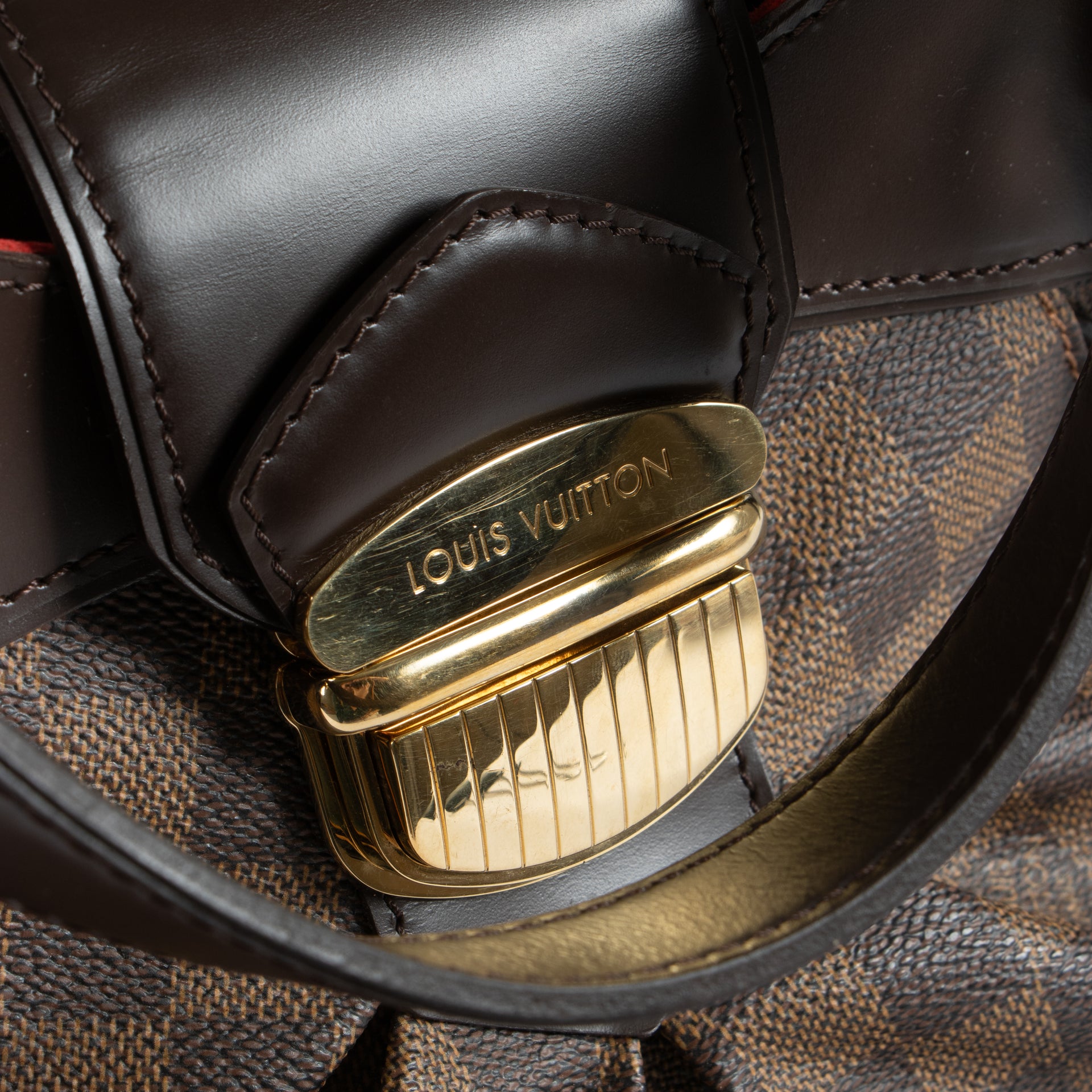 Shop this authentic Louis Vuitton Damier Ebene Sistina PM Bag pre-loved on Labellov.com