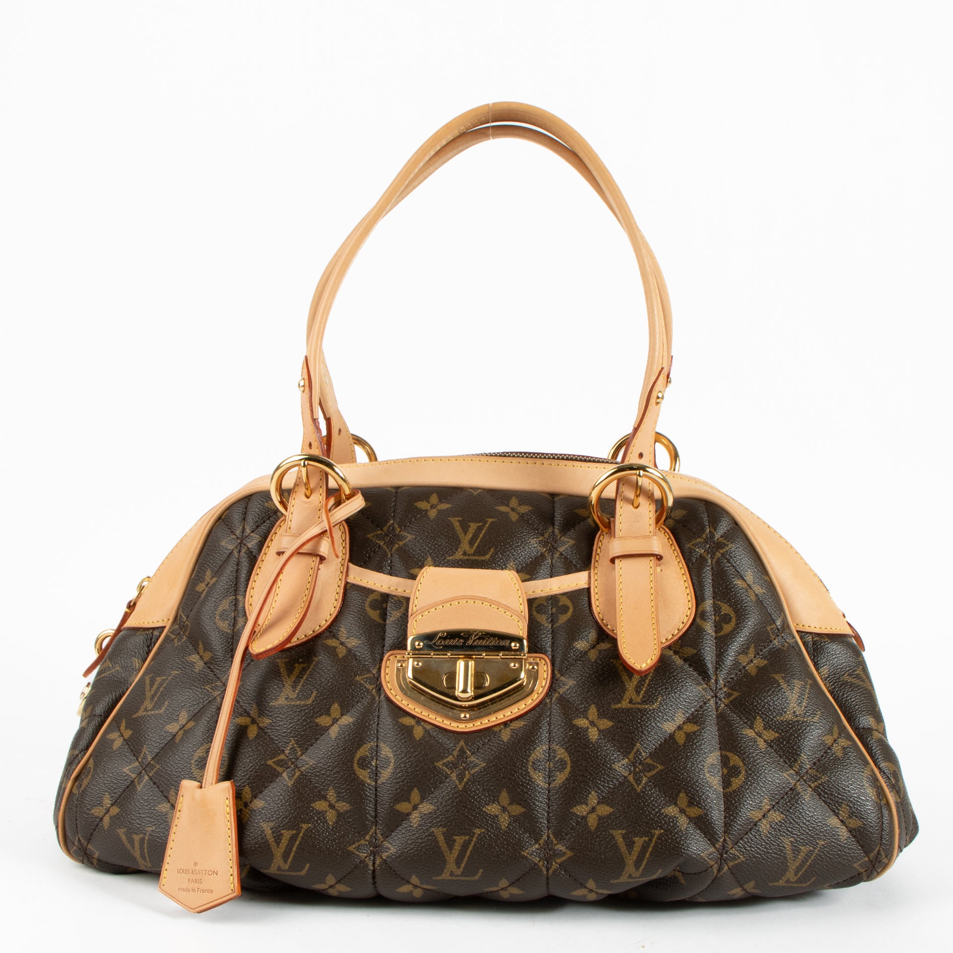 Shop this authentic Louis Vuitton Quilted Monogram Etoile Bowling Bag pre-loved on Labellov.com