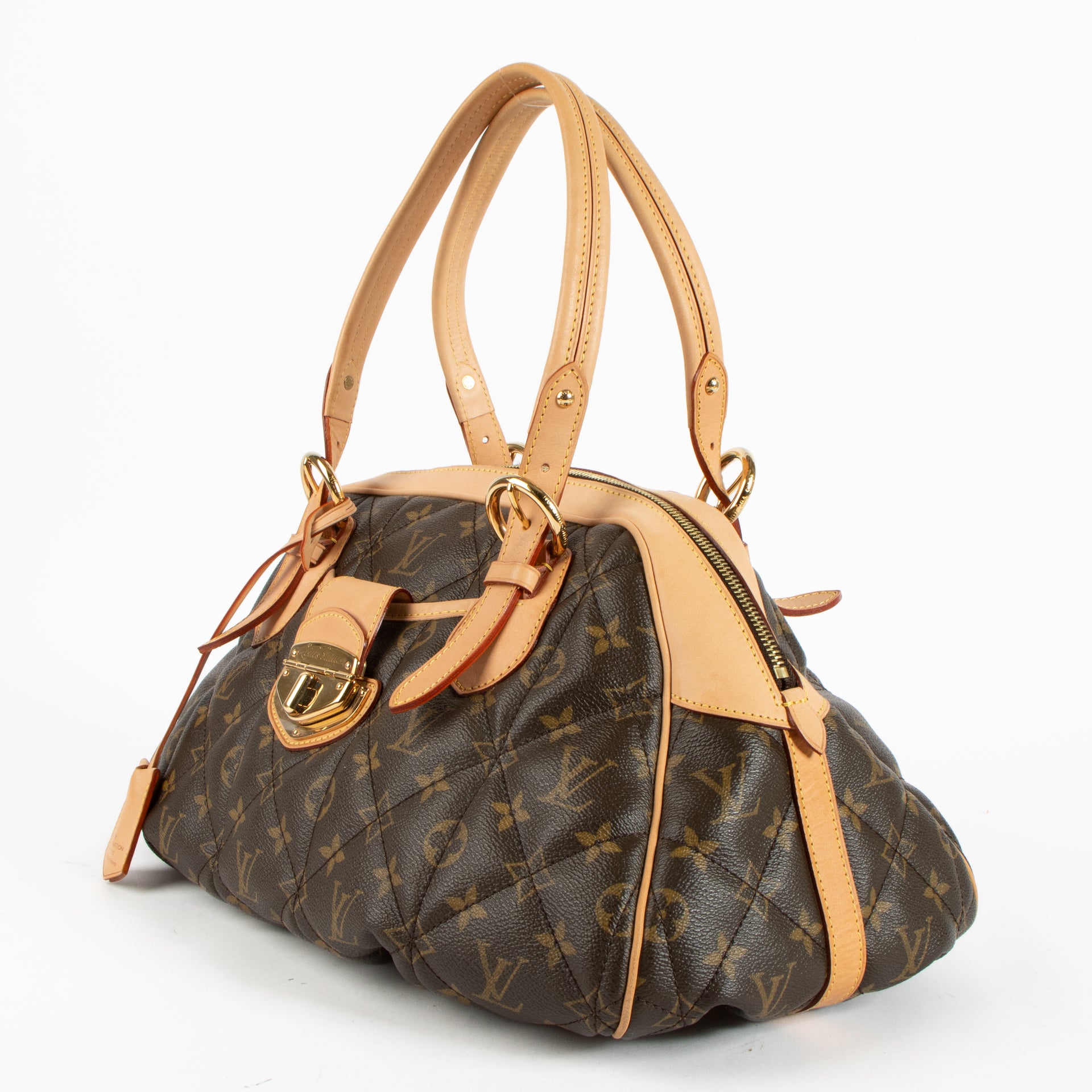 Shop this authentic Louis Vuitton Quilted Monogram Etoile Bowling Bag pre-loved on Labellov.com