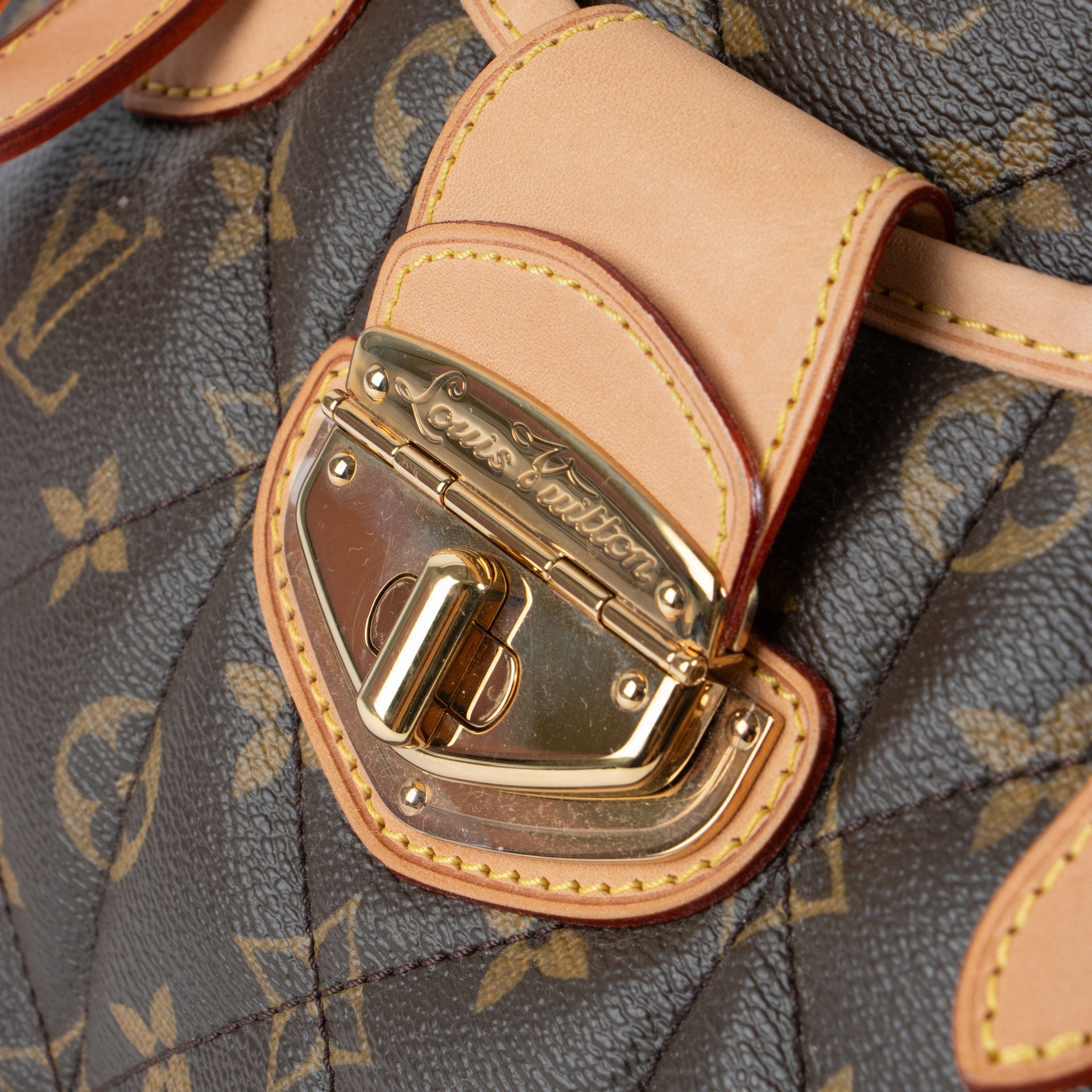 Shop this authentic Louis Vuitton Quilted Monogram Etoile Bowling Bag pre-loved on Labellov.com