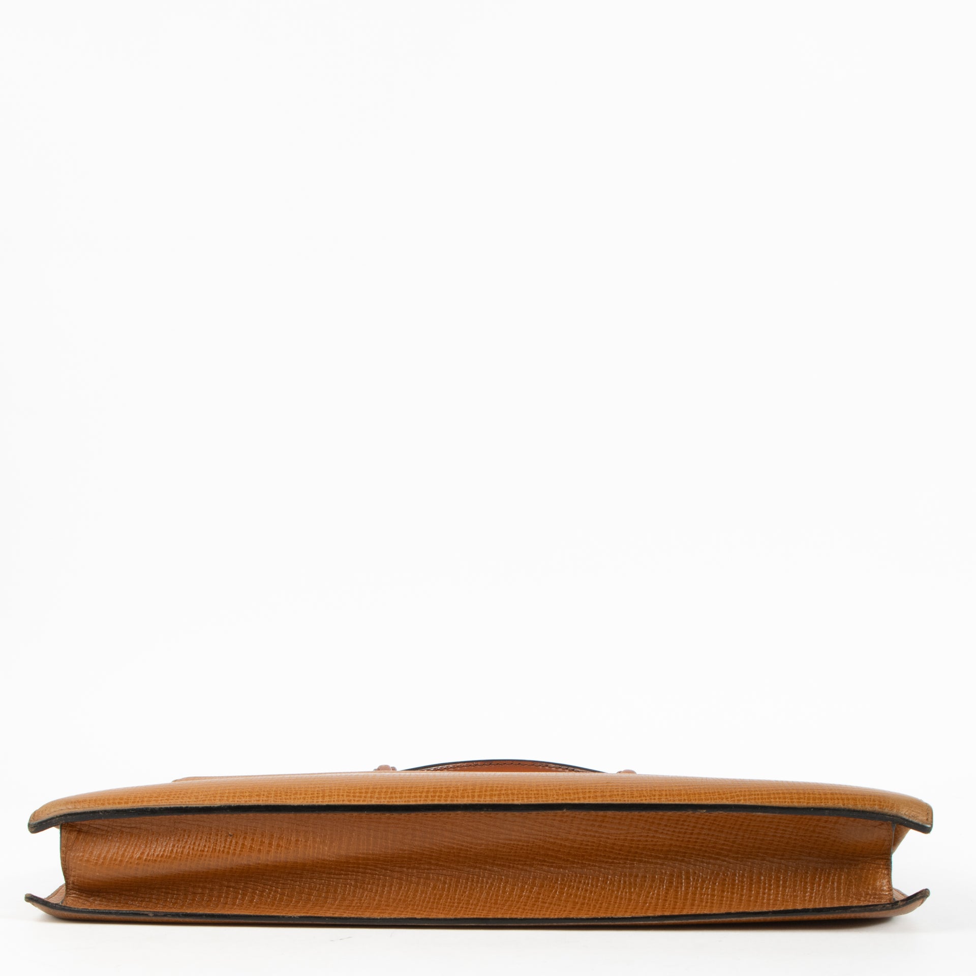 Shop this authentic Delvaux Vintage Cognac Leather Message Briefcase pre-loved on Labellov.com 