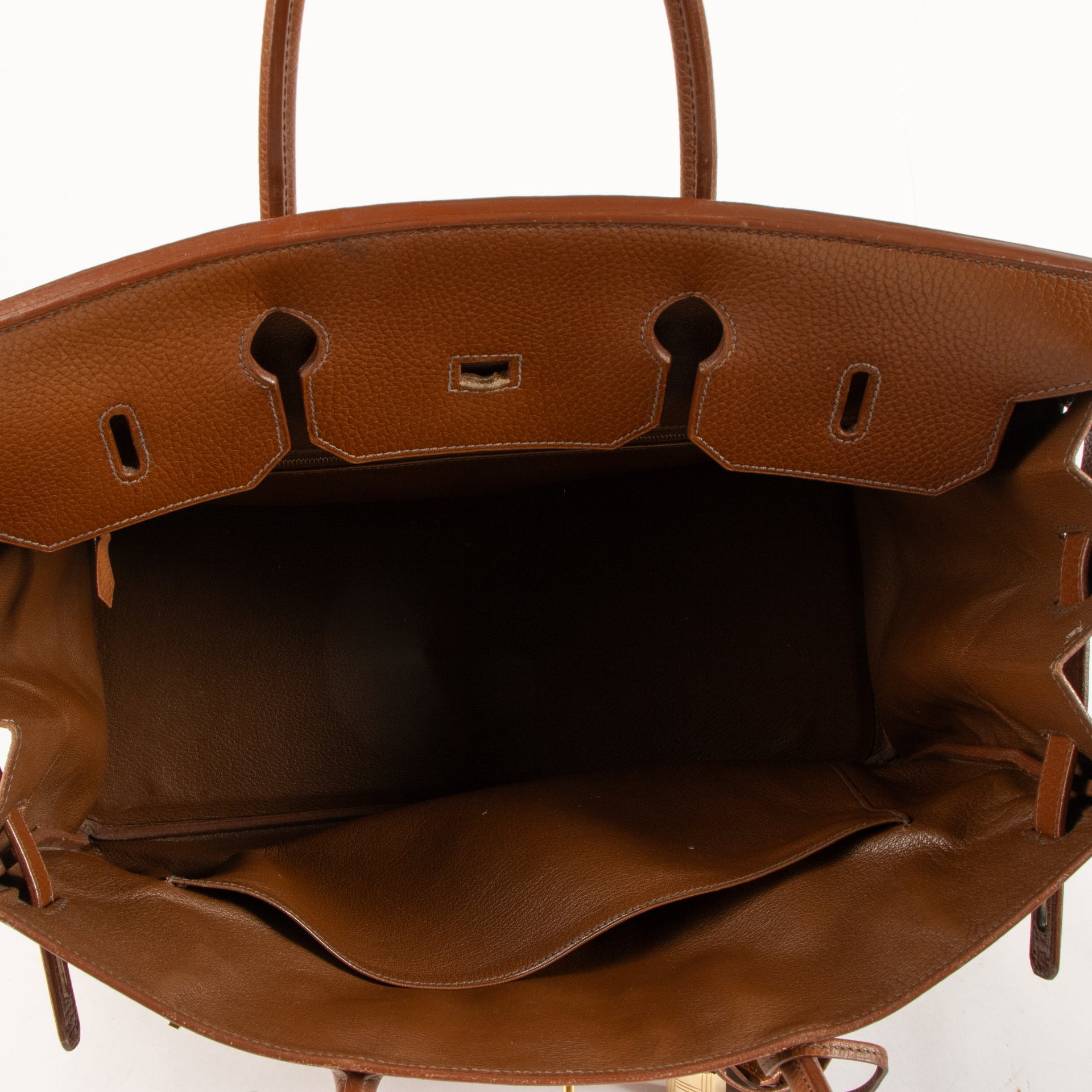 Hermès Vintage Birkin 40 Noisette Ardennes GHW