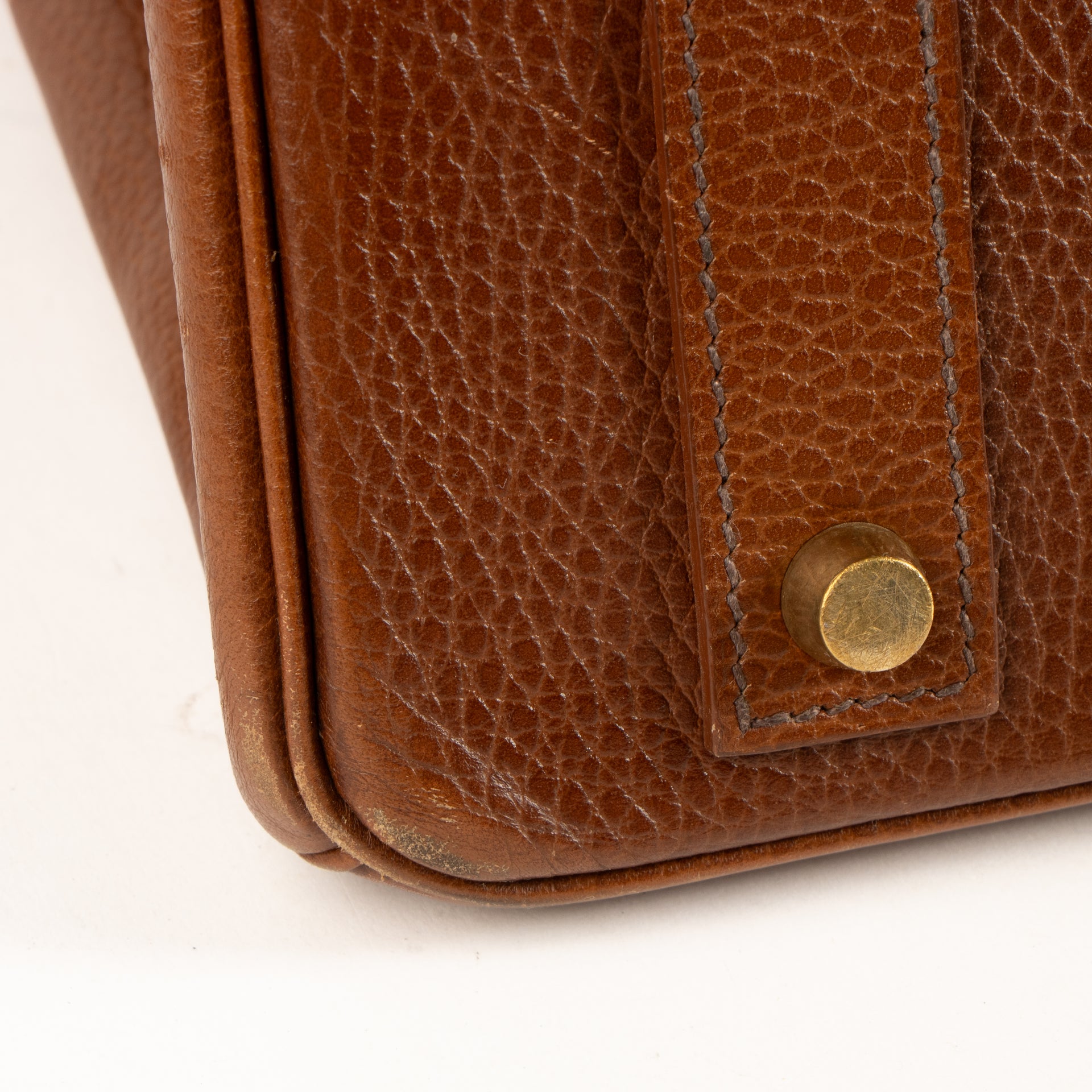 Hermès Vintage Birkin 40 Noisette Ardennes GHW