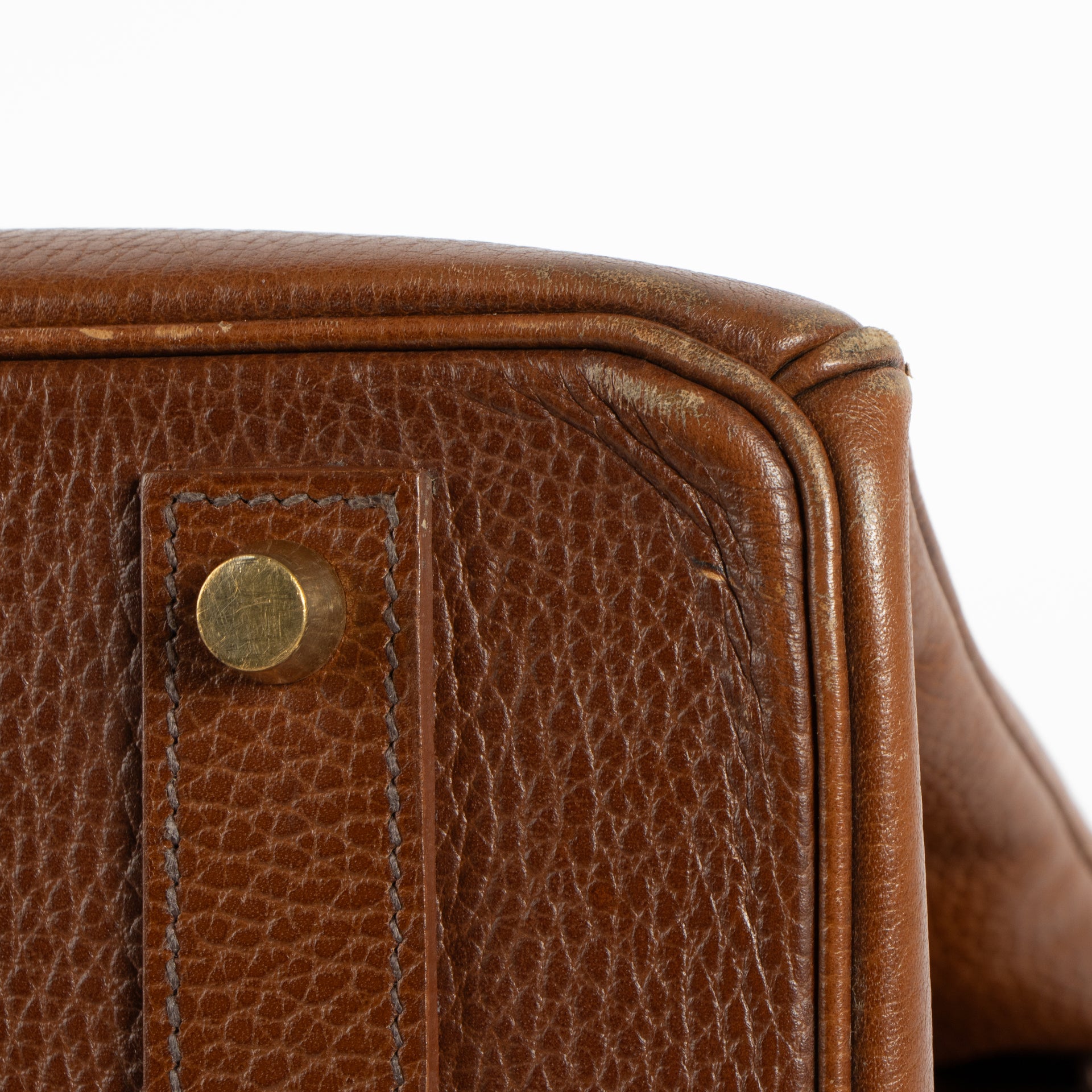 Hermès Vintage Birkin 40 Noisette Ardennes GHW
