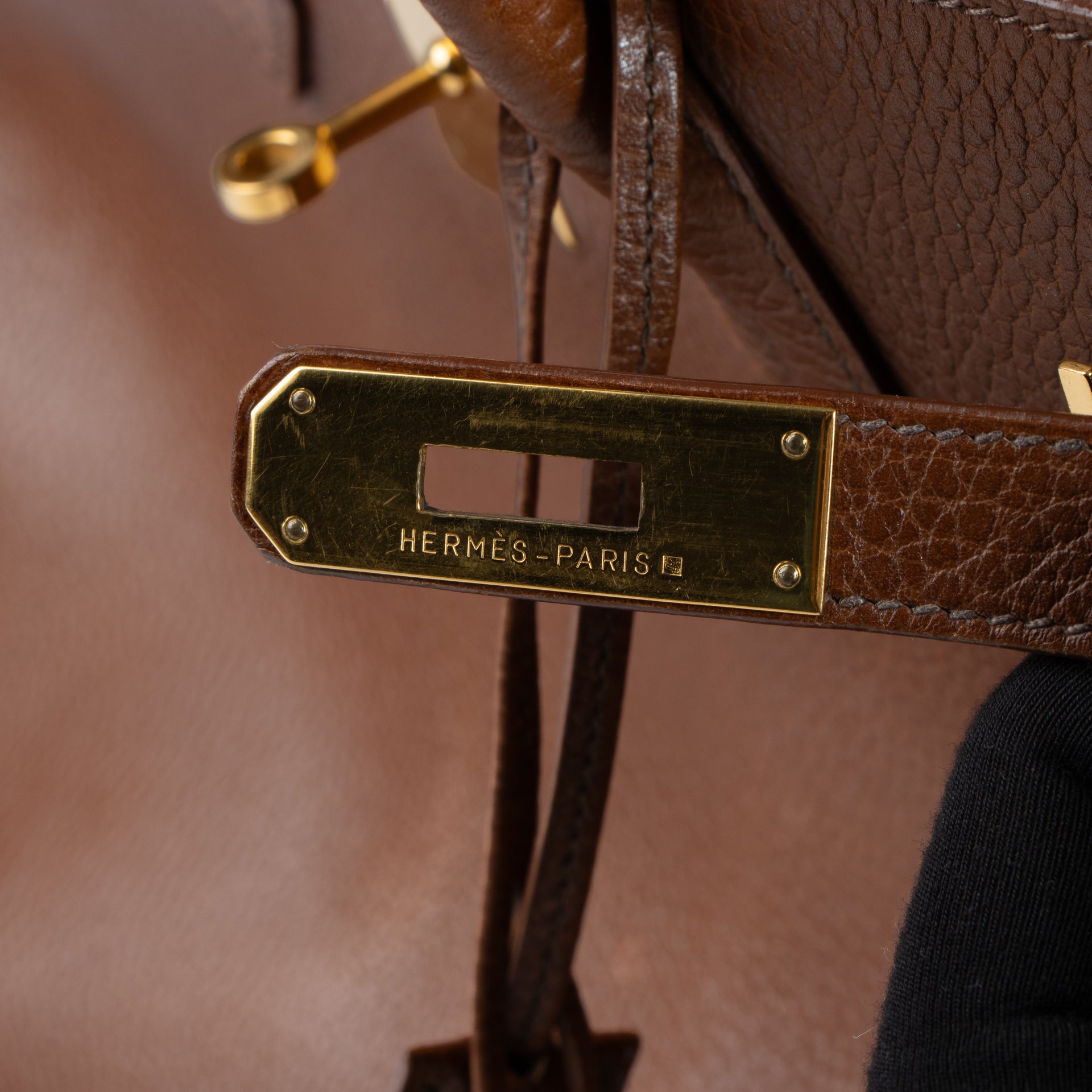 Hermès Vintage Birkin 40 Noisette Ardennes GHW