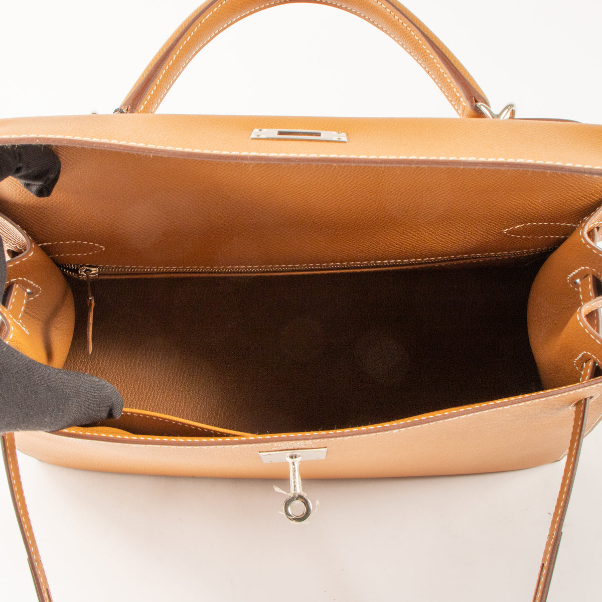 Hermès Kelly 32 Gold Epsom PHW
