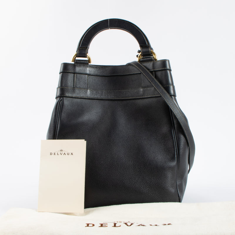 Delvaux Marine Canter Roseau Bag