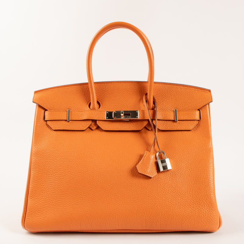 Hermès Birkin 35 Orange Togo PHW
