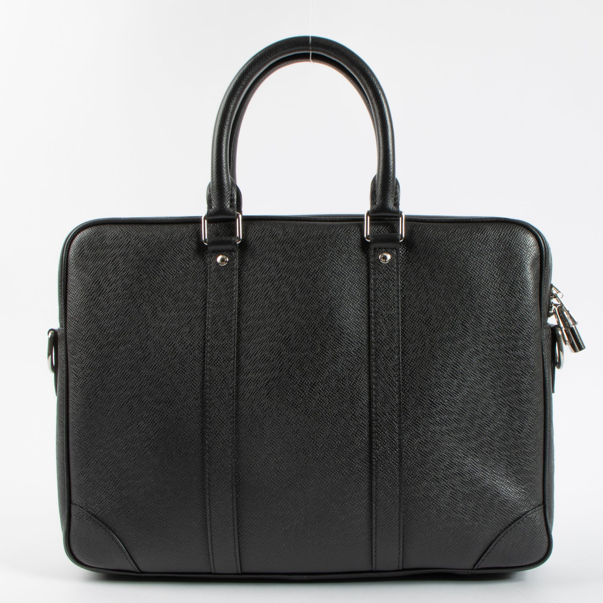 Shop this authentic Louis Vuitton Black Taiga Porte Document Voyage PM pre-loved on Labellov.com