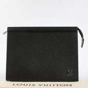 Shop the authentic Louis Vuitton Black Taiga Pochette Voyage second hand on Labellov.com!