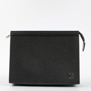 Shop the authentic Louis Vuitton Black Taiga Pochette Voyage second hand on Labellov.com!