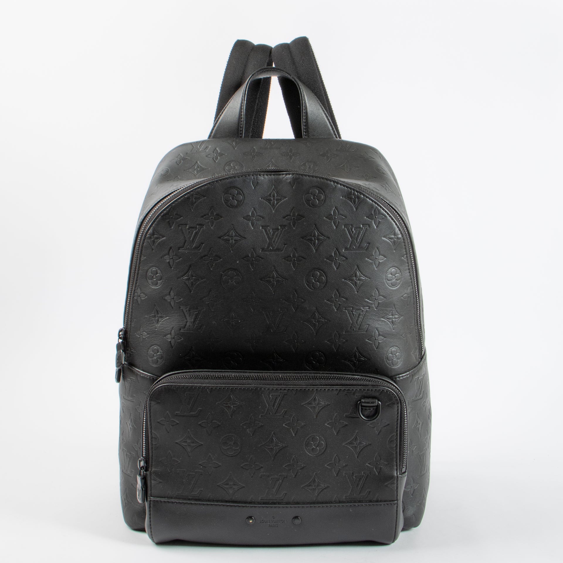 Shop the authentic Louis Vuitton Black Monogram Shadow Racer Backpack second hand on Labellov.com!