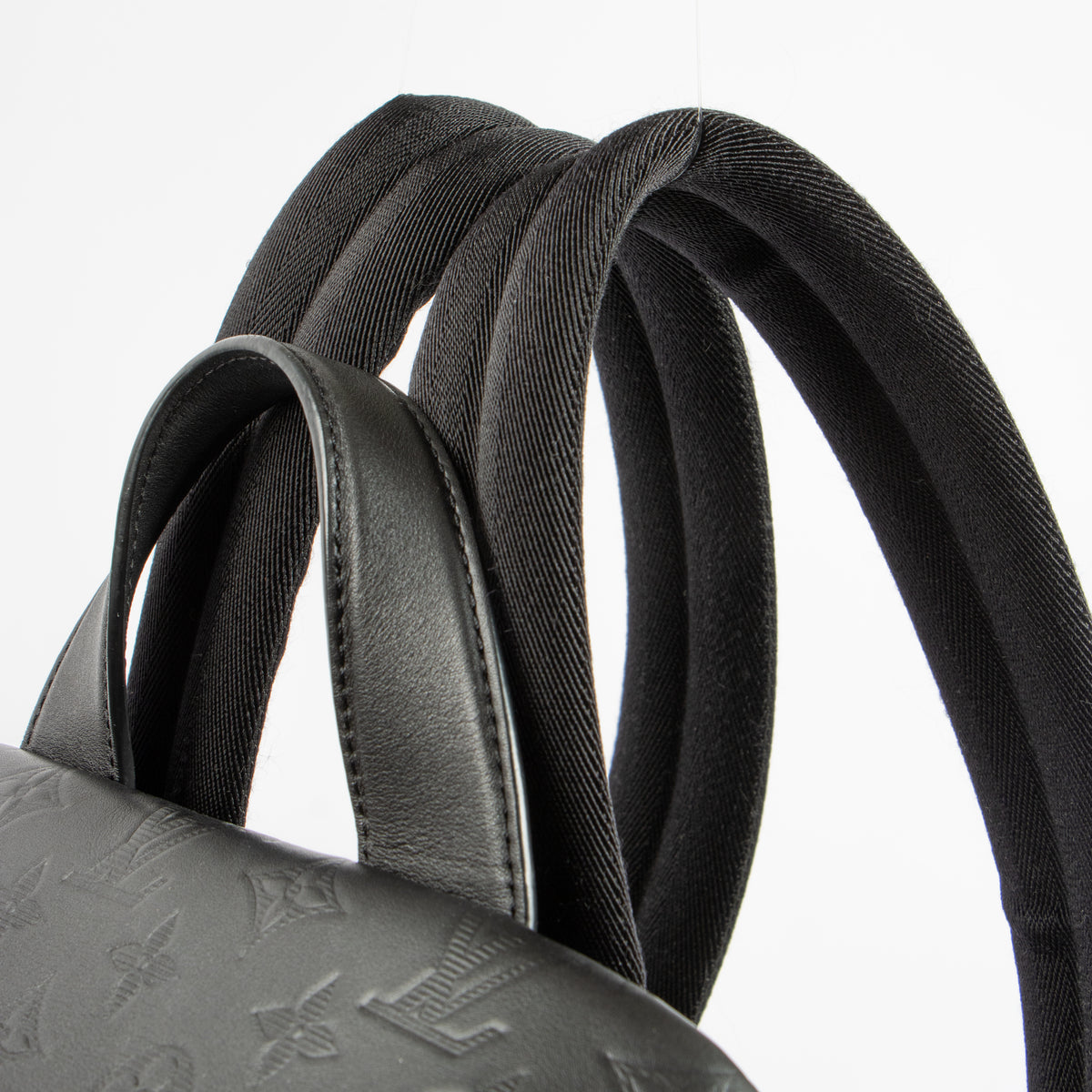 Shop the authentic Louis Vuitton Black Monogram Shadow Racer Backpack second hand on Labellov.com!