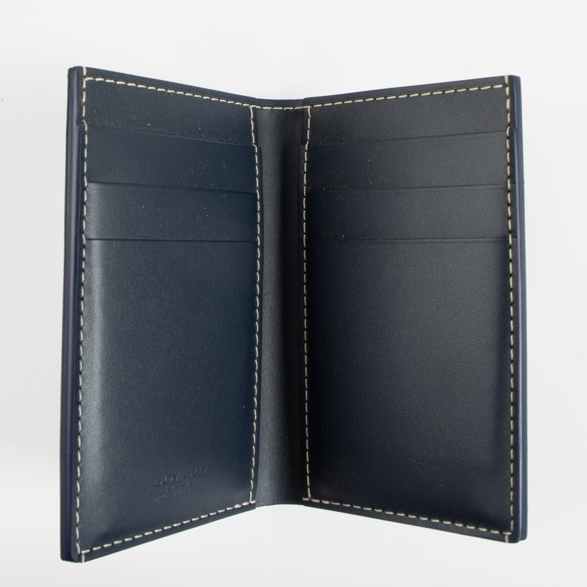 Goyard Navy Saint-Pierre Card Wallet