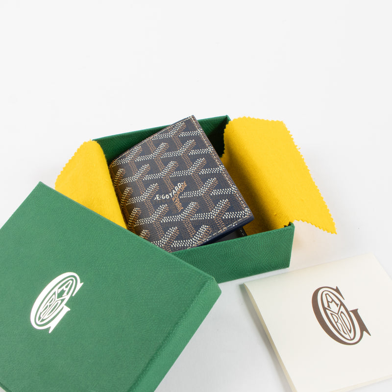 Goyard Navy Saint-Pierre Card Wallet
