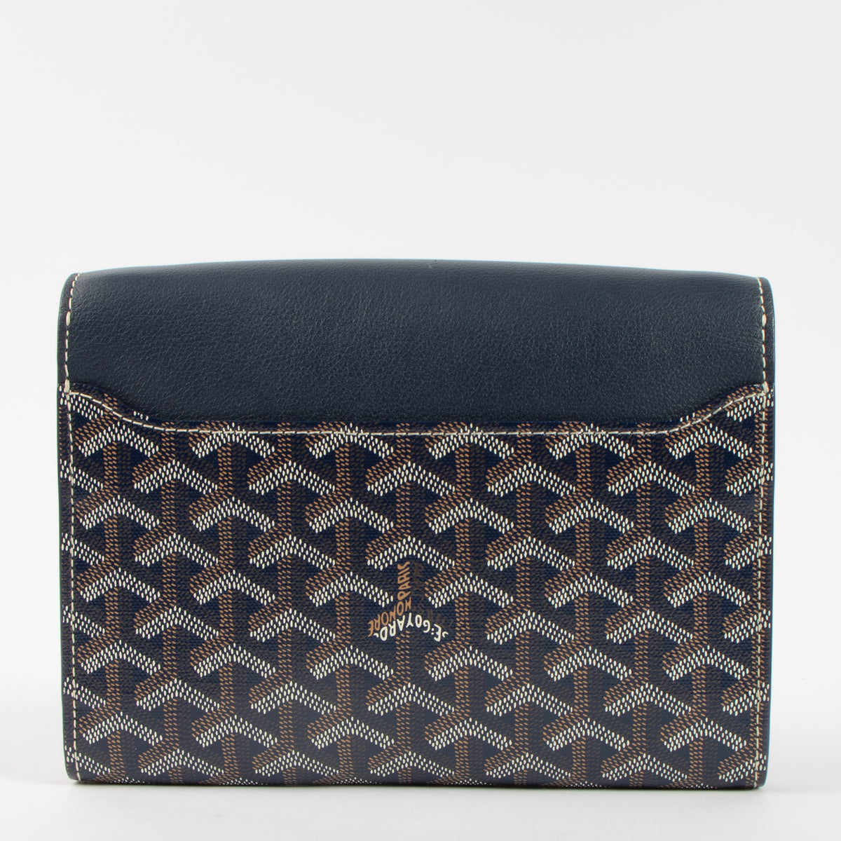 Goyard Navy Chypre Wallet-Pouch