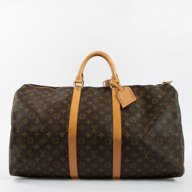 Louis Vuitton Keepall 55 Monogram Travel Bag