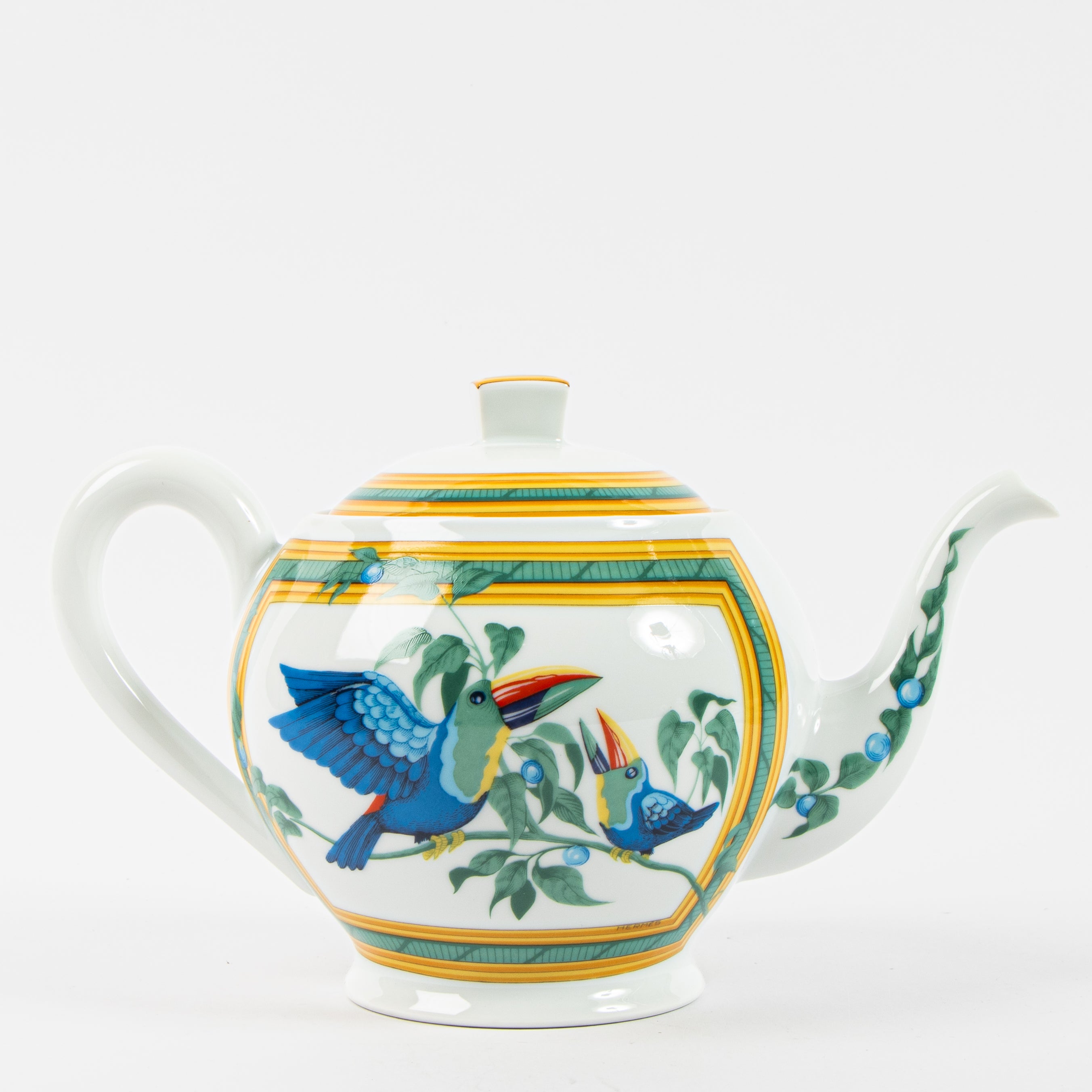 Hermes Les Toucans Porcelain Tea Set – Labellov