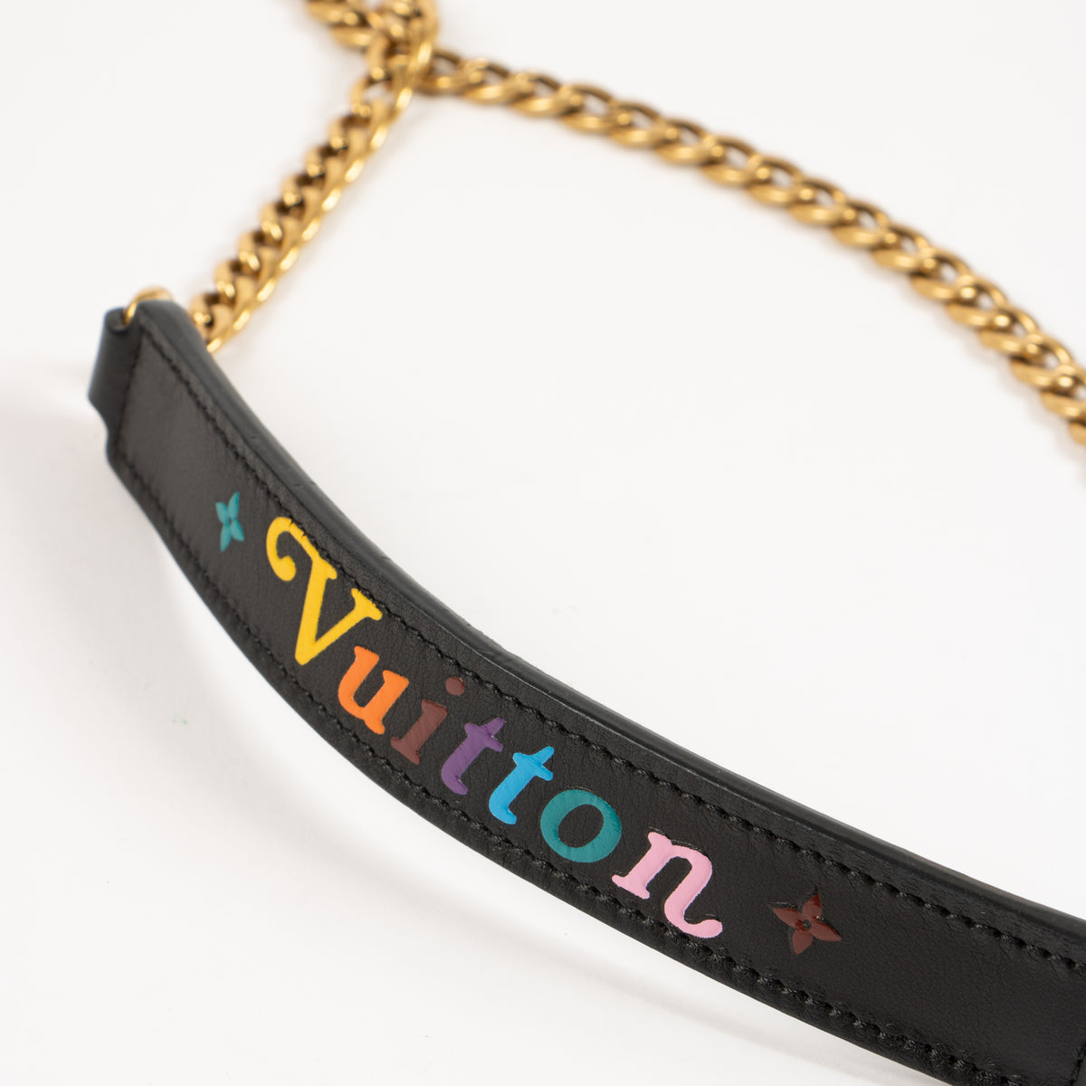 Louis Vuitton Black New Wave Chain Pochette Bag