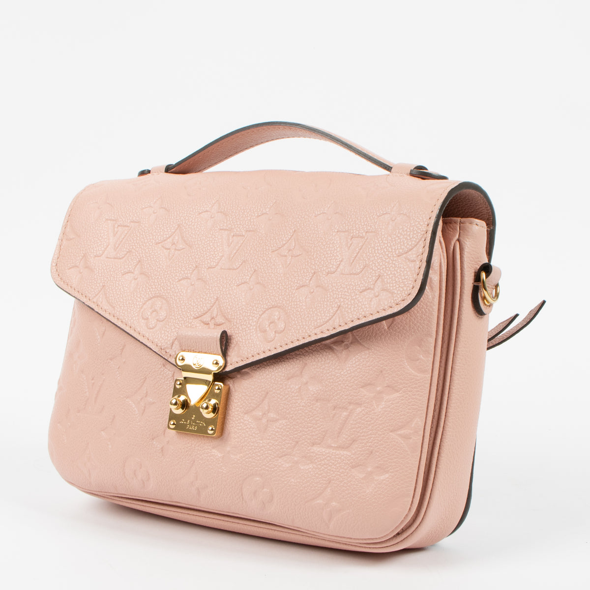 Louis Vuitton Rose Poudre Monogram Empreinte Pochette Metis