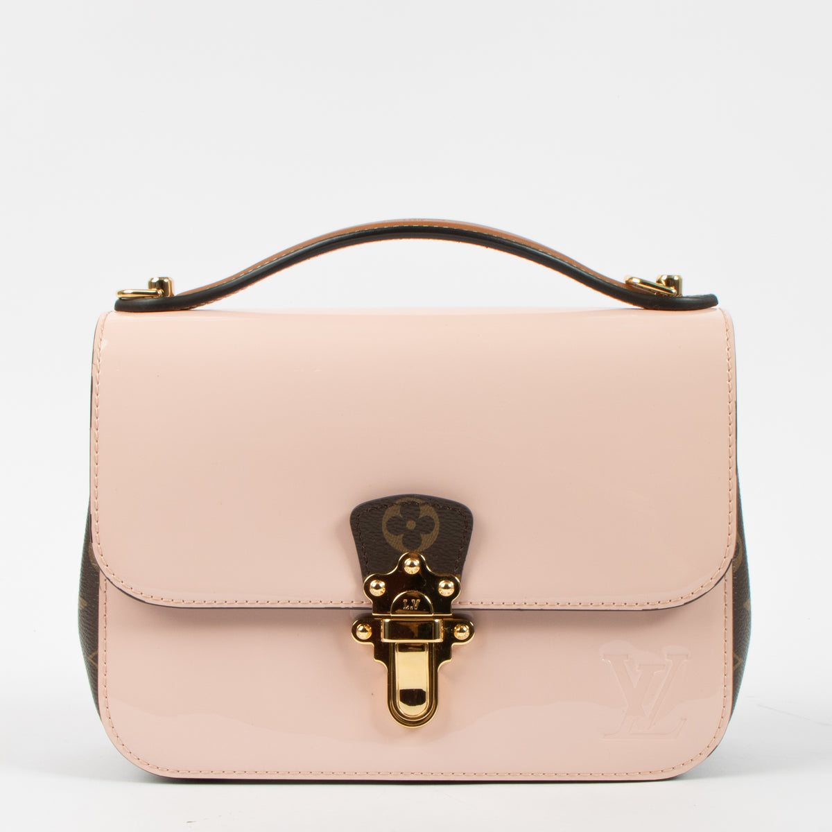 Louis Vuitton Rose Ballerine Vernis Cherrywood BB Bag