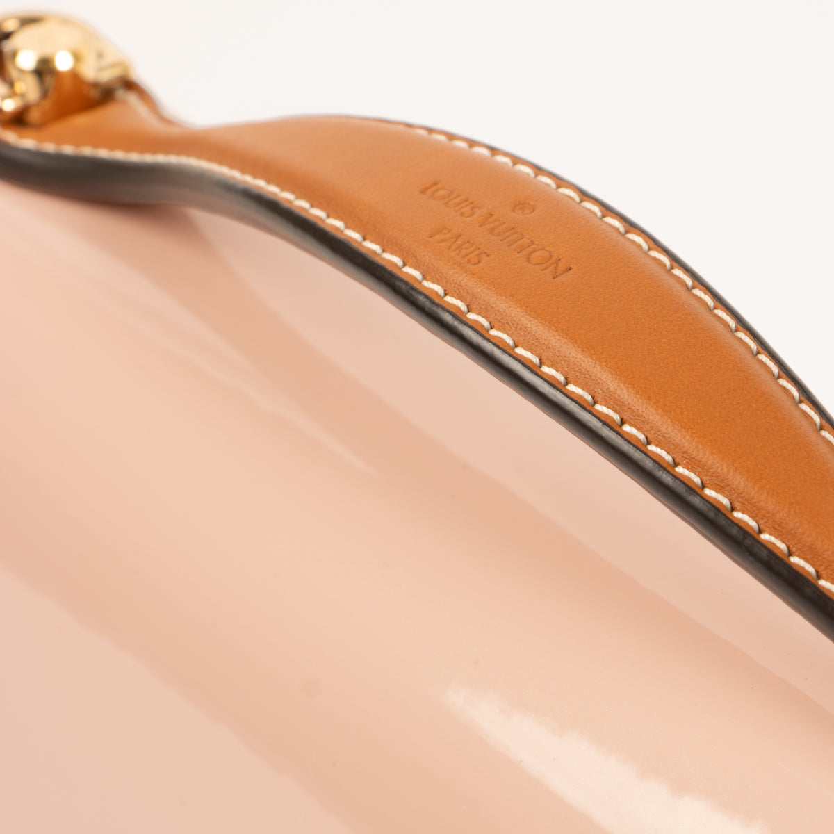 Louis Vuitton Rose Ballerine Vernis Cherrywood BB Bag