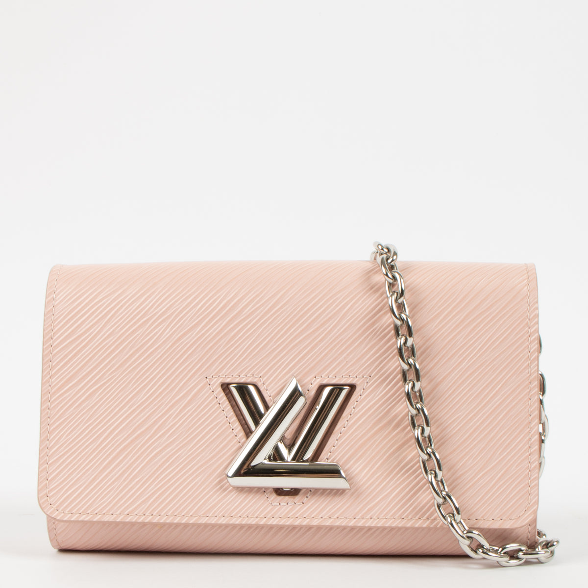 Louis Vuitton Rose Ballerine Epi Twist Wallet on Chain