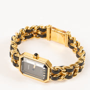 Shop the authentic Chanel Gold-Plated Premiere Iconic Chain Watch second hand on Labellov.com!
