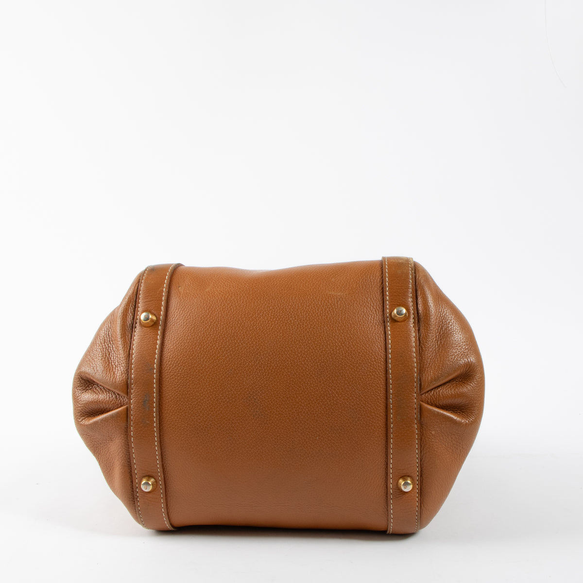 Shop this authentic Delvaux Fauve Trotteur Punch Bag pre-loved on labellov.com