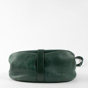 Shop this authentic Delvaux Green Cerceau Shoulder bag pre-loved on Labellov.com
