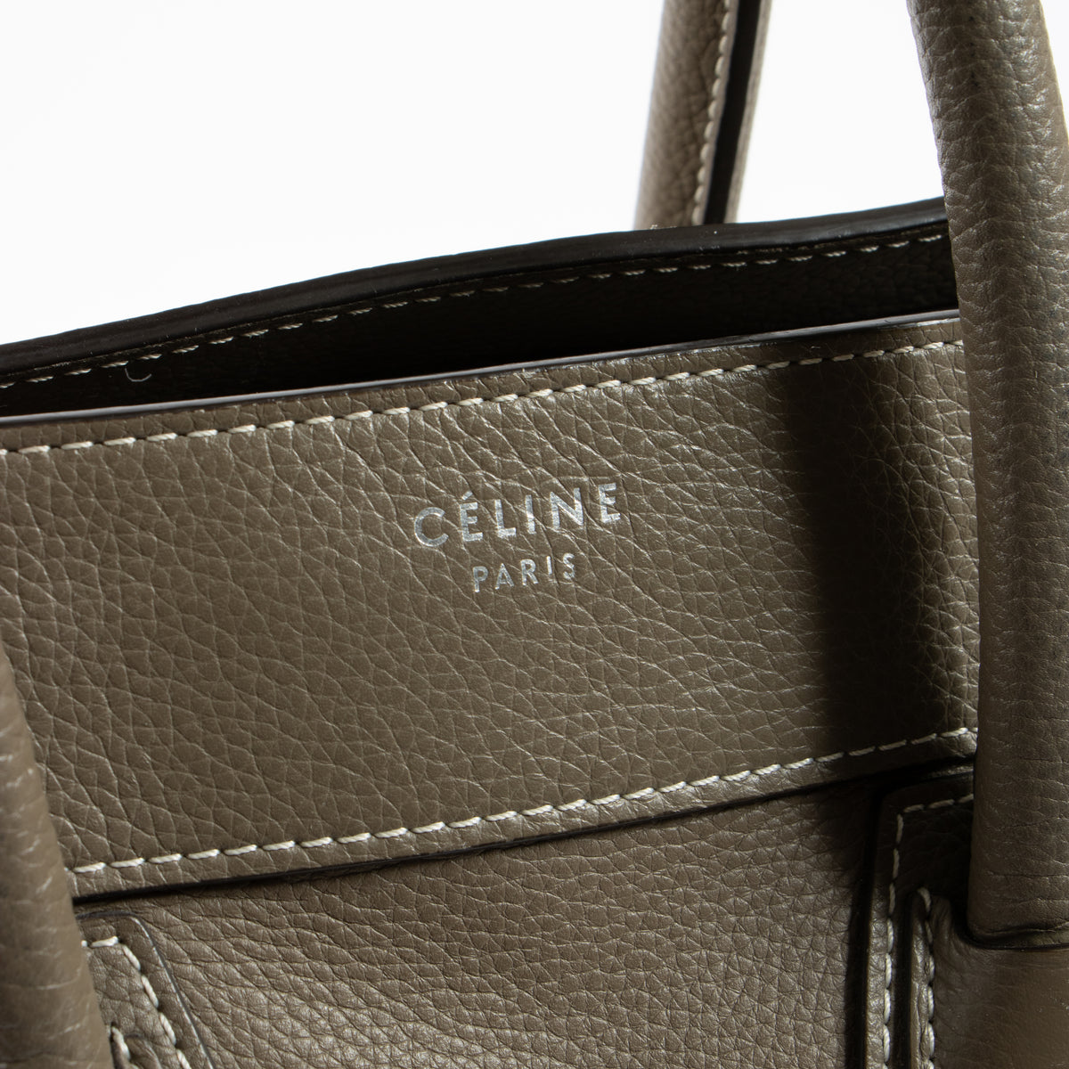 Shop this authentic Celine Taupe Luggage Mini Bag at labellov.com