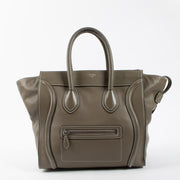 Shop this authentic Celine Taupe Luggage Mini Bag at labellov.com
