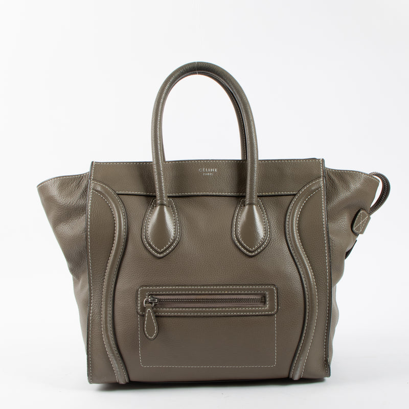 Shop this authentic Celine Taupe Luggage Mini Bag at labellov.com