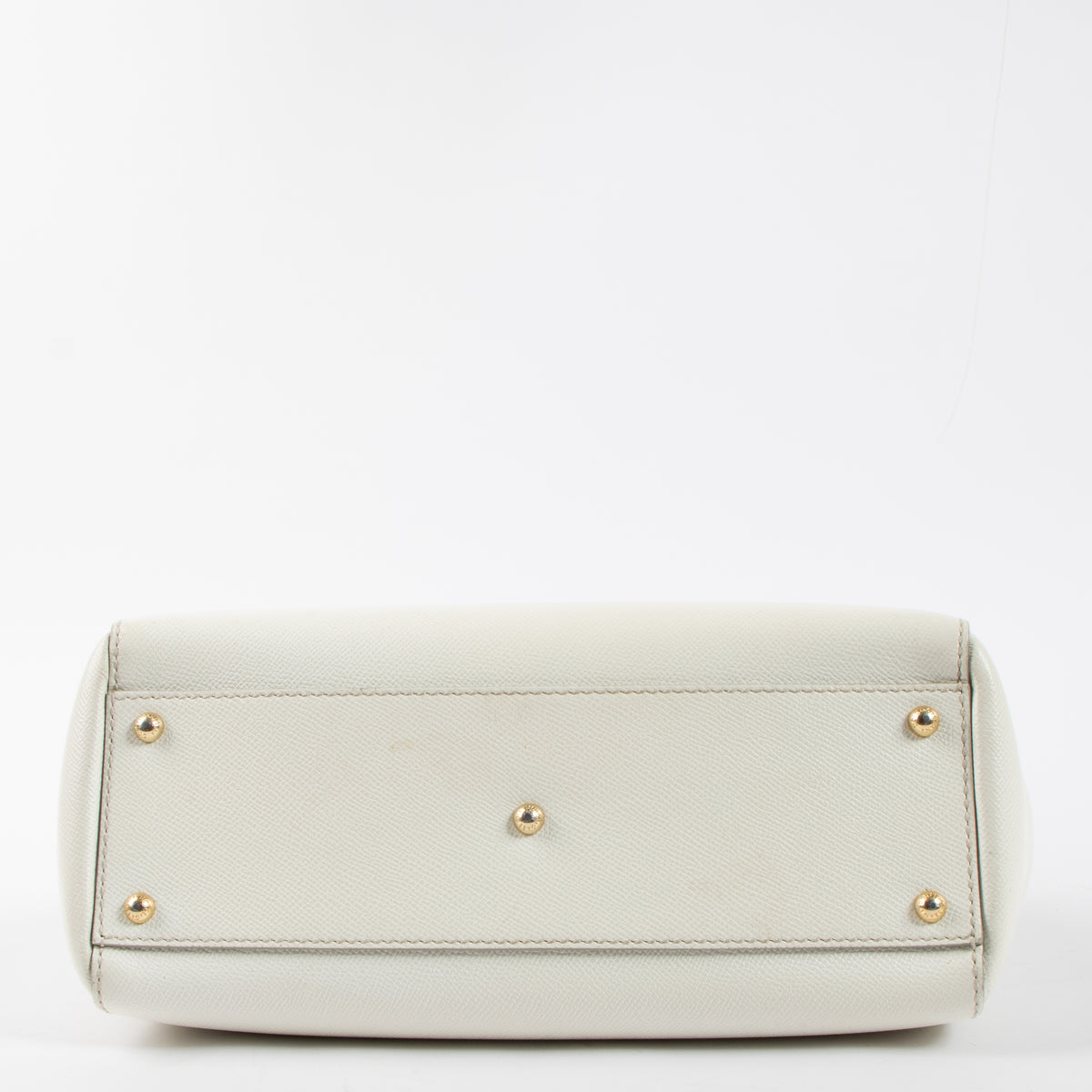 Dolce & Gabbana White Large Sicily Bag